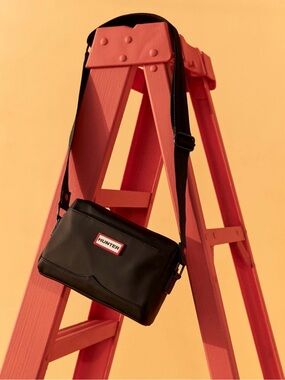 Hunter Black Crossbody Bag